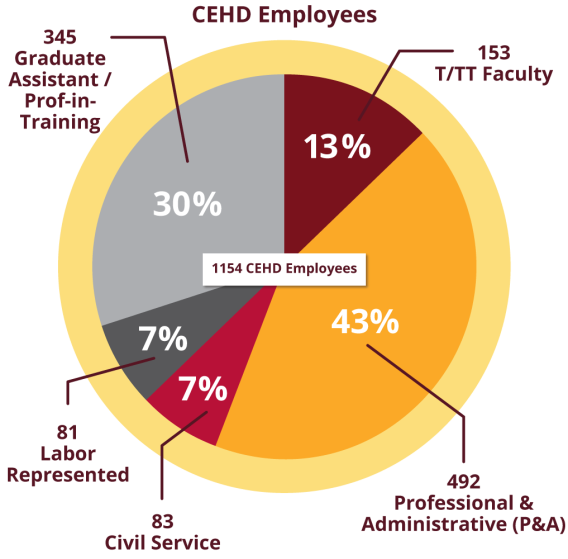 CEHD career data