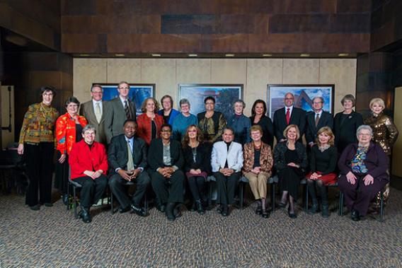 distinguished alumni awards 2014 group photo